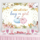 Lofaris Niedlich Kürbis Foto-Shooting Hintergrund für babydusche